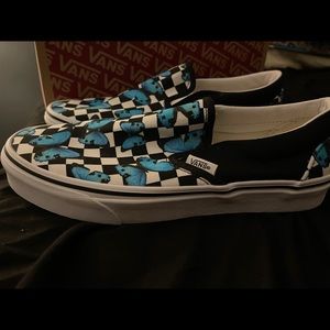 Butterfly slip on Vans